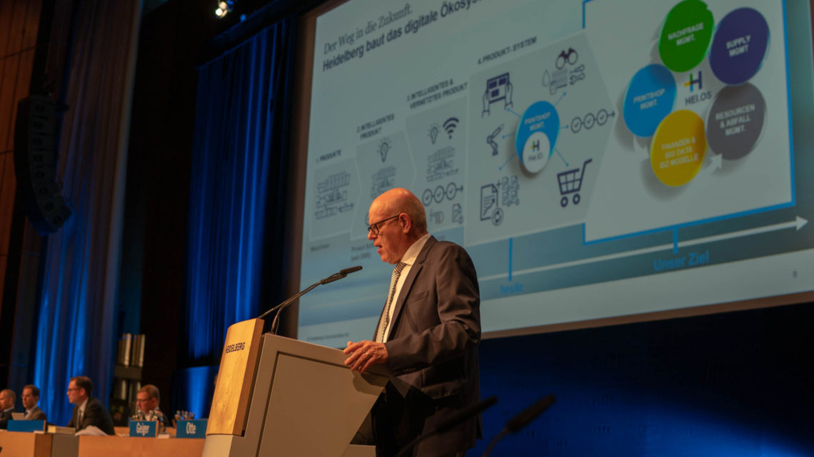 AGM for financial year 2018/2019 – Heidelberg continues digital transformation quickly