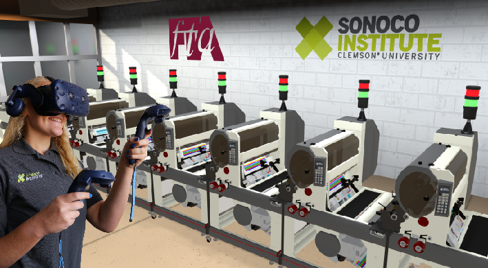 FTA Signs On As Inaugural Sponsor of Clemson’s VR Print Training Platform