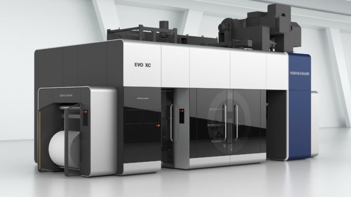 Koenig & Bauer Flexotecnica Launches New Evo XC Compact CI Flexo Press