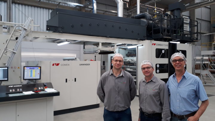Comexi Consolidates Its Presence in Brazil with the Sale of an F2 MB Press to Pamplastic