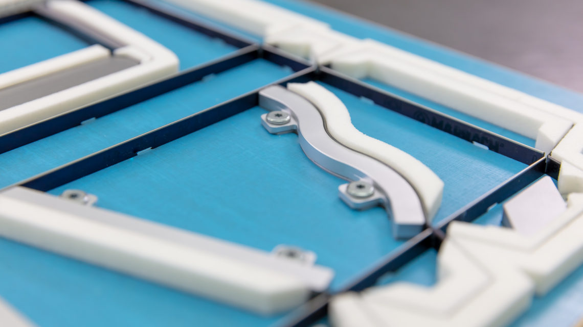 Marbach presents its revised split heightadjustable anvil