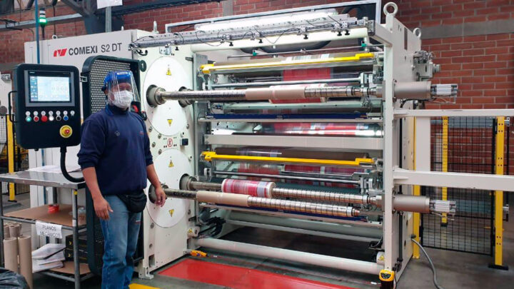 Successful Remote Installation of a Comexi S2 DT Compact Slitter at Flexiplast (Ecuador)