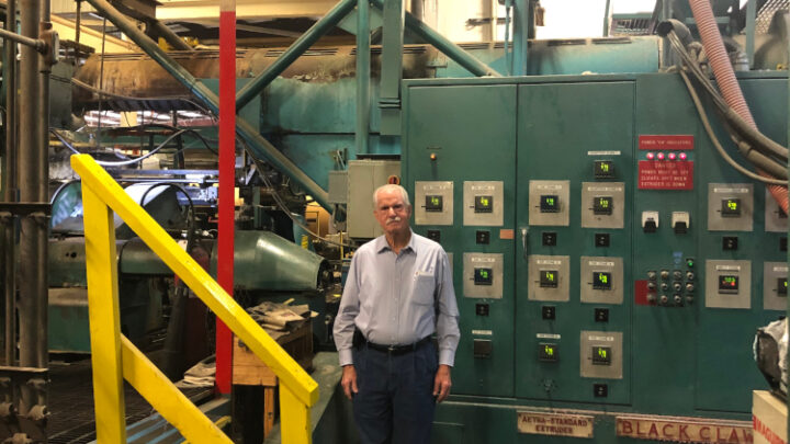 Plastic Coated Papers Installed Second Davis-Standard Extrusion Coating Line