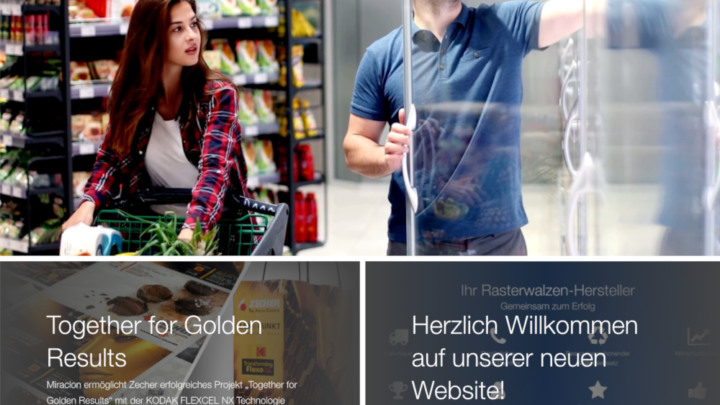 Zecher GmbH: New website with focus on user experience