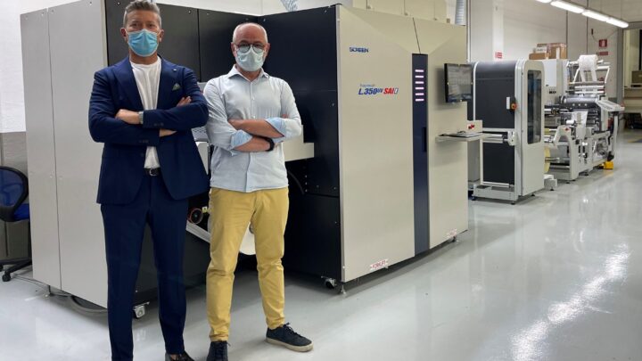 Etifix meets ambitious sustainability and quality standards with SCREEN L350UV SAI E label press