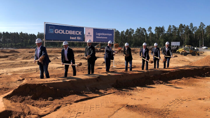Groundbreaking for new logistics center of BHS Corrugated