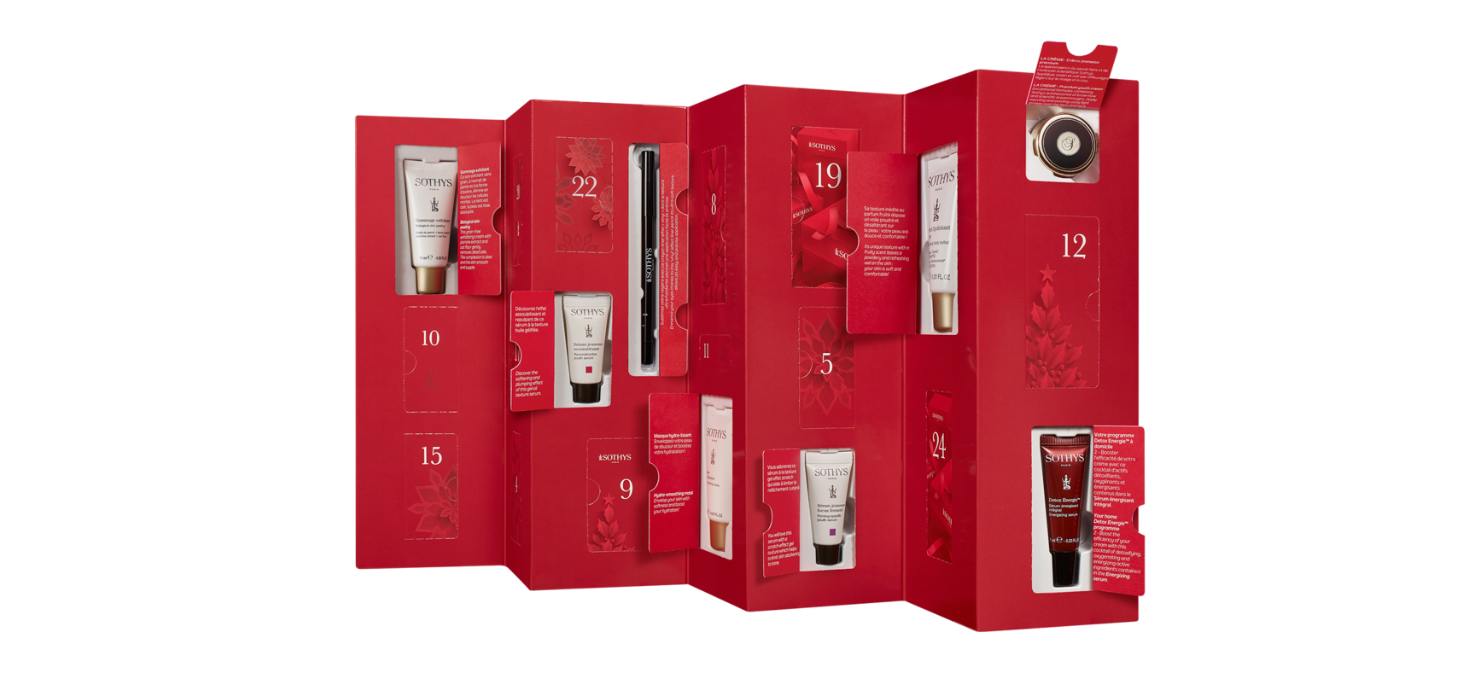 Countdown the festive season with Sothys’ stunning advent calendar