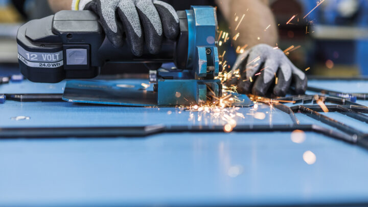 Perfectly fitting nicks with the nick grinder with rechargeable battery from Marbach Die Supplies