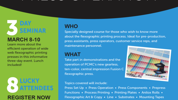 PCMC 3-day flexo printing seminar