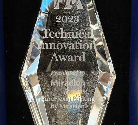 Miraclon receives FTA Technical Innovation Award  for PureFlexo Printing