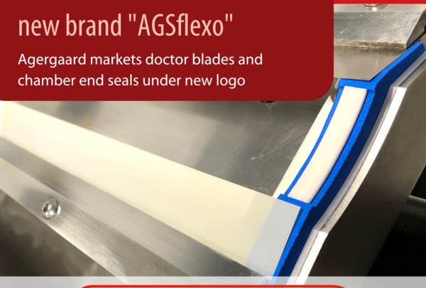 Agergaard Launches ‘AGSflexo’ Brand for End Seals and Doctor Blades