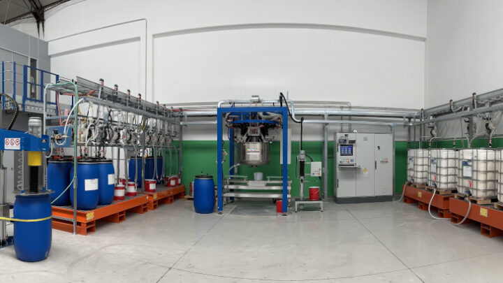 Inkmaker completes third mixing-dispensing station at Samograph