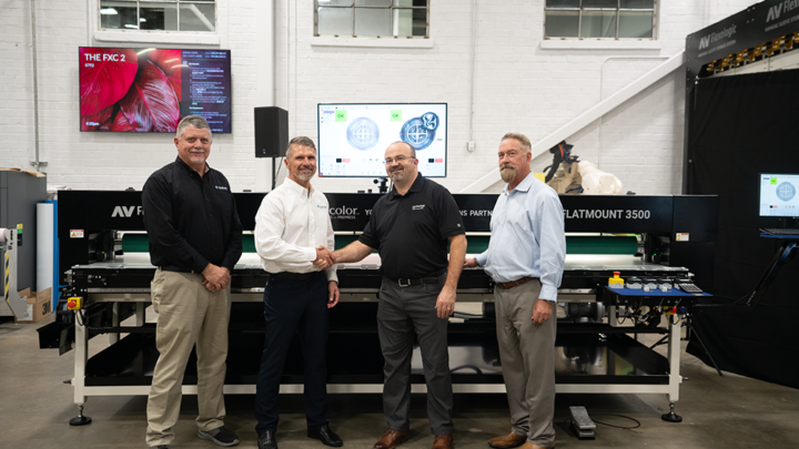 The 100th Flatmount sold worldwide to Pacificolor