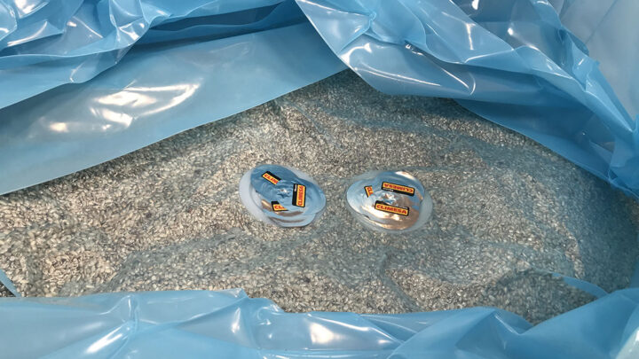 The power of 117 recycled PET bottles