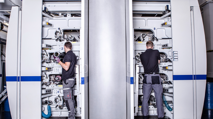 SWT Services and Becka Eilservice for printing presses work together