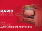 Automatic Knife Positioning System for RAPID machine by DIENES