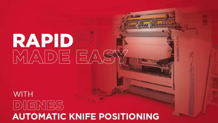 Automatic Knife Positioning System for RAPID machine by DIENES