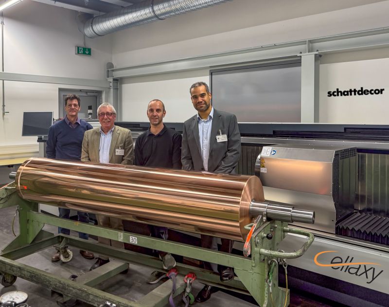 Schattdecor Expands with Second Cellaxy Laser for Gravure Cylinder Engraving Schattdecor Expands with Second Cellaxy Laser for Gravure Cylinder Engraving