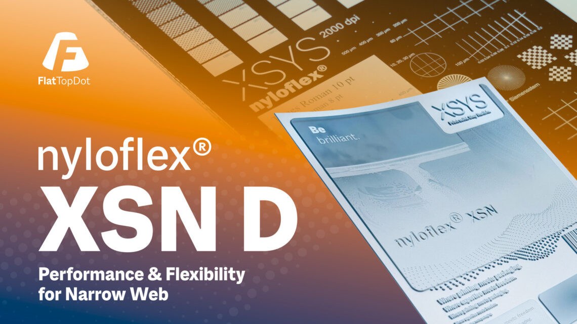 XSYS launches nyloflex XSN for superior performance and flexibility in narrow web printing