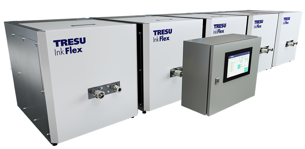 TRESU InkFlex: Automated single- or multi-unit WB ink circulation with great performance