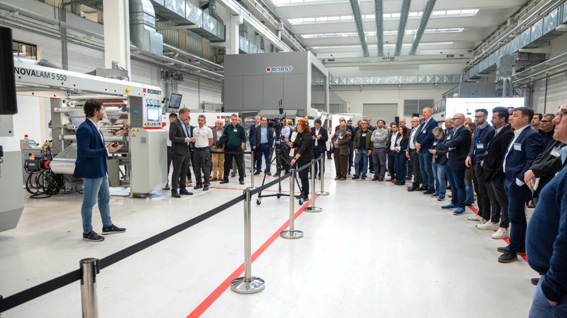 BOBST and partners present new era in flexible packaging production at Open House