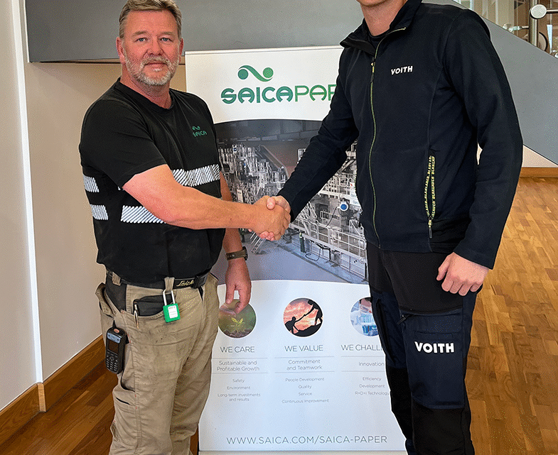 Saica Paper UK extends service agreement with Voith Saica Paper UK extends service agreement with Voith