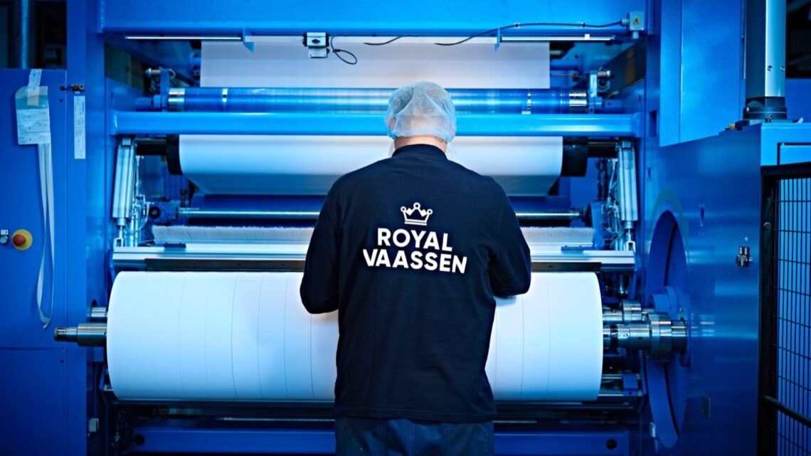 First Barrier Paper Metallizer with BOBST iMA for Royal Vaassen First Barrier Paper Metallizer with BOBST iMA for Royal Vaassen